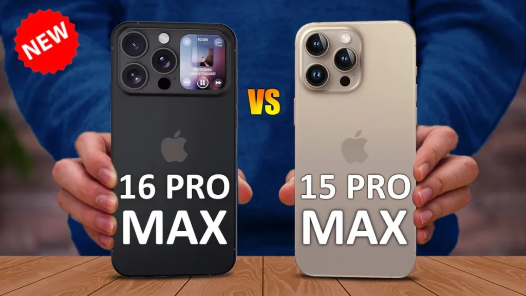 Comparison iPhone 16 vs iPhone 15