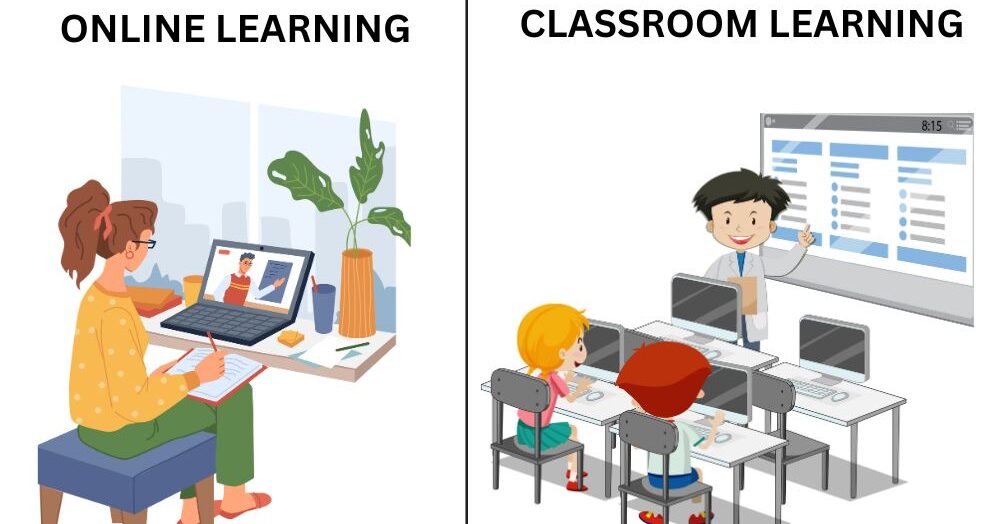 Online Learning vs Classroom Learning