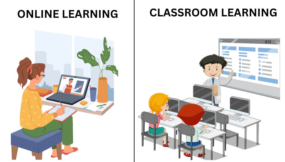 Online Learning vs Classroom Learning